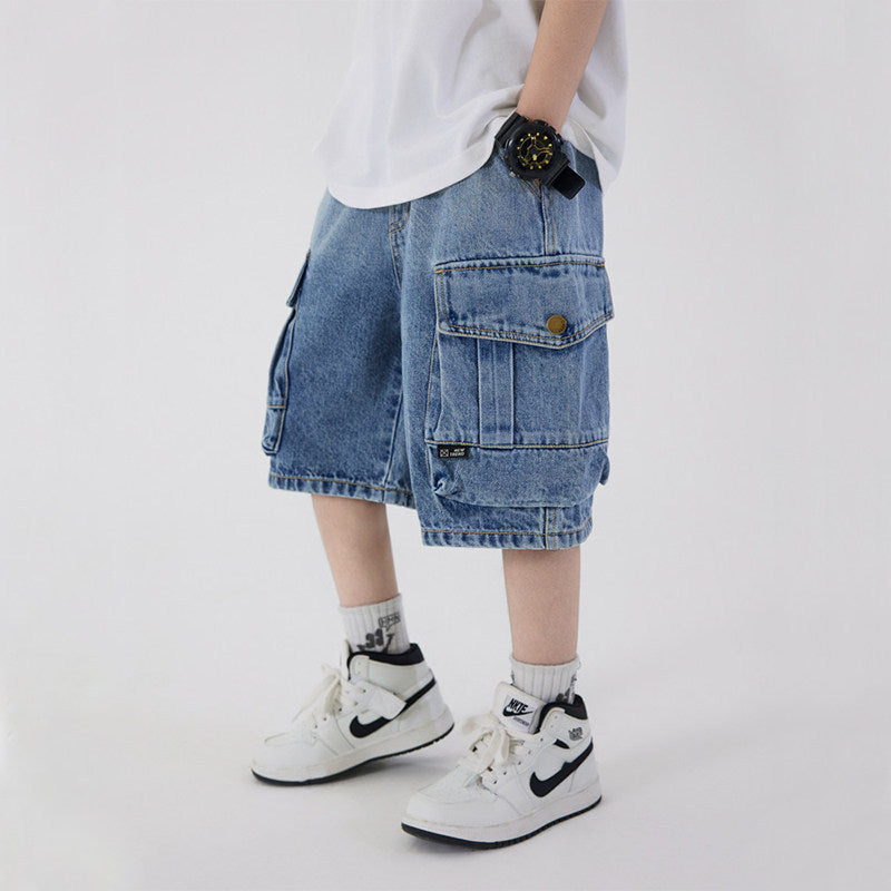 Unisex Cargo-Shorts mit großen Taschen Drune