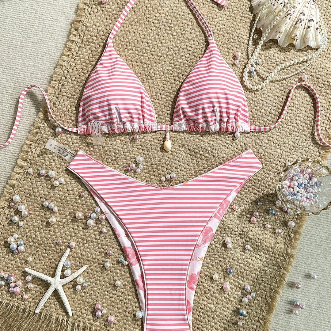 Damen Triangel-Bikini Set Drune