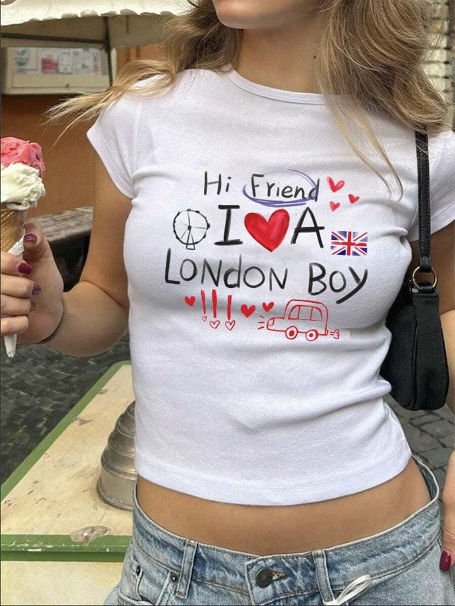 Damen T-Shirt mit künstlerischem Katzenmotiv Drune