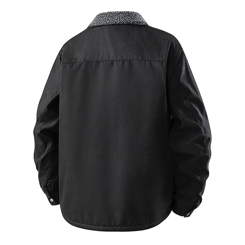 Herren Sportliche Übergangsjacke mit Fleecefutter und praktischen Taschen Drune