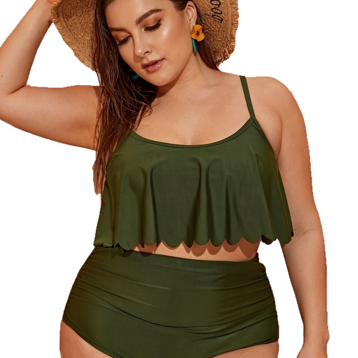 Damen Badeshort-Set mit attraktivem Rüschendesign Drune