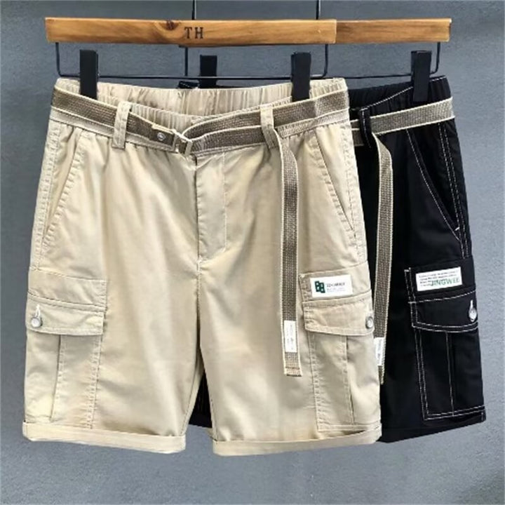 Herren Cargo-Shorts mit praktischen Seitentaschen und verstellbarem Bund Drune