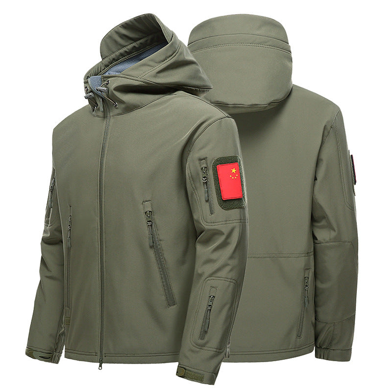 Herren taktische Outdoorjacke Drune