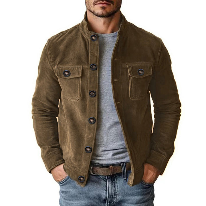 Herren Stilvolle Casual-Jacke Drune