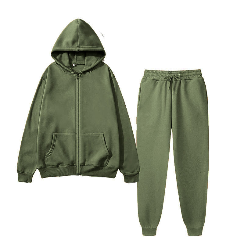 Damen Sportlicher Hoodie mit matching Jogginghose Drune