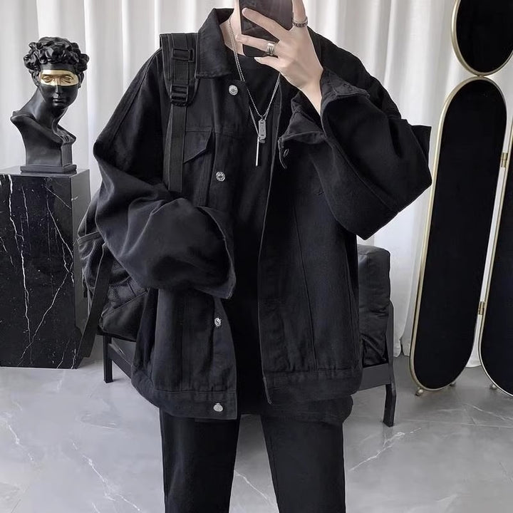 Herren Lässige Denimjacke Drune 1788342342