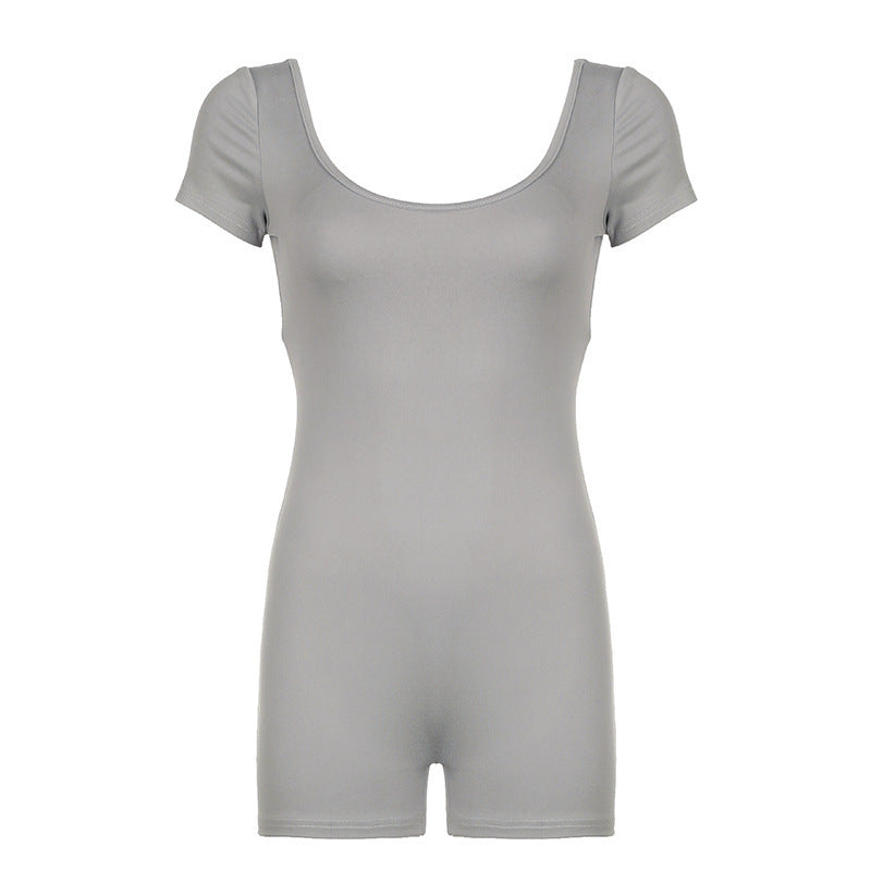 Damen Körperbetontes Jumpsuit Drune