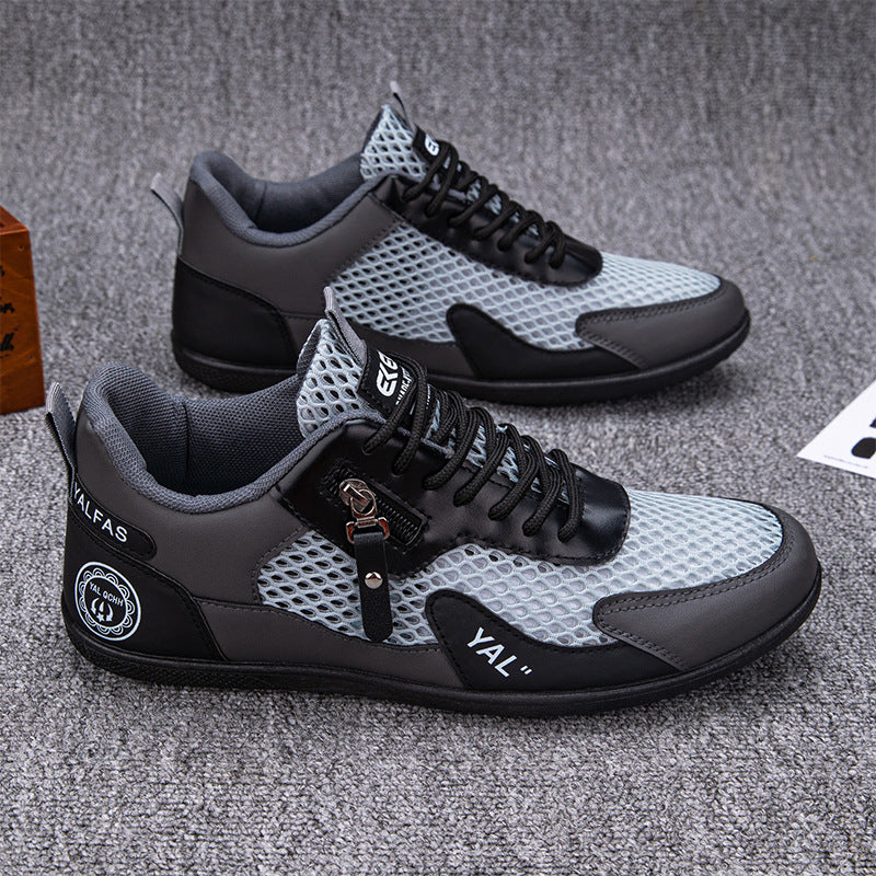 Herren Sportliche Outdoor-Sneaker mit Reißverschluss-Detail und griffiger Trail-Sohle Drune