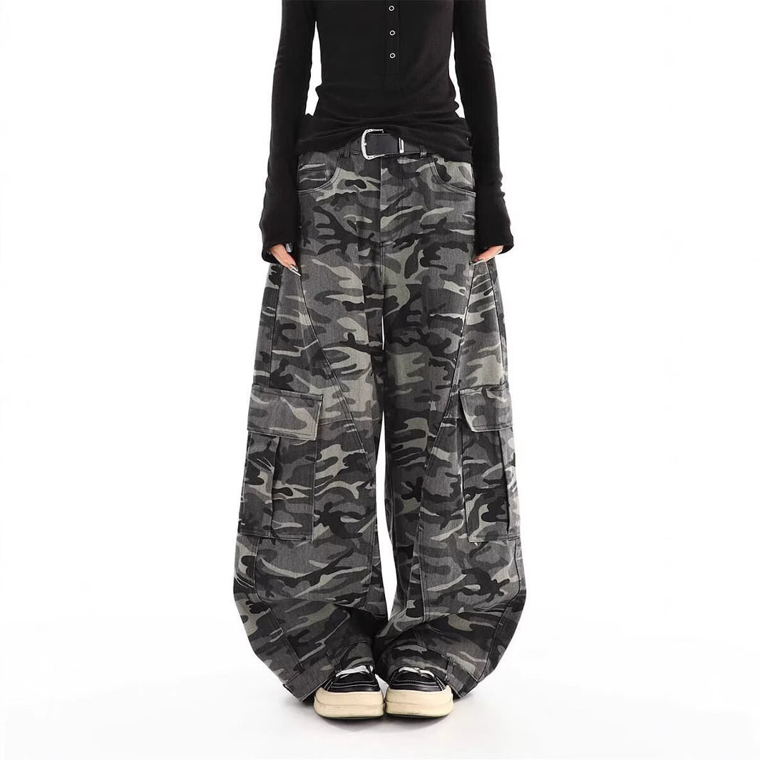 Herren Cargo-Hose im Camouflage-Design Drune