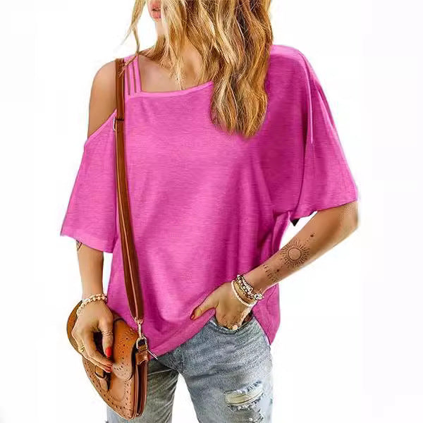 Damen Off-Shoulder-Top Drune