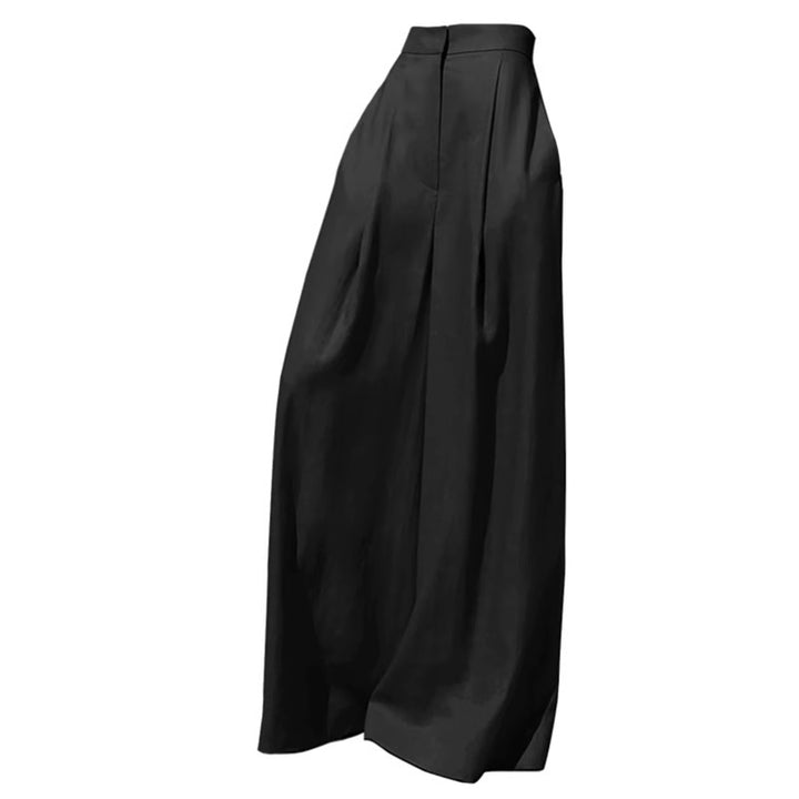 Damen Weite Leinenhose Drune