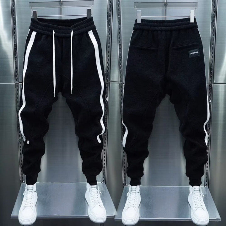 Herren Modische Jogginghose mit körperbetonter Passform Drune