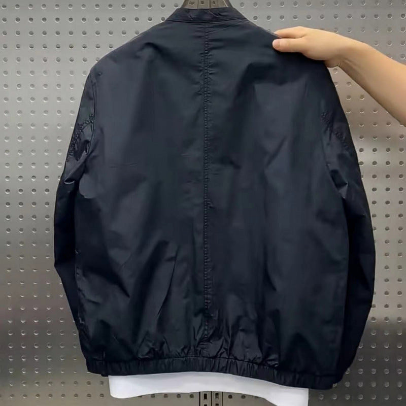 Herren Leichte Utility-Jacke mit Taschen Drune