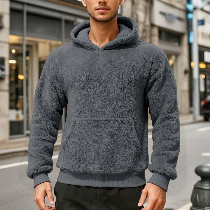 Herren bequemer Oversized Kapuzenpullover Drune