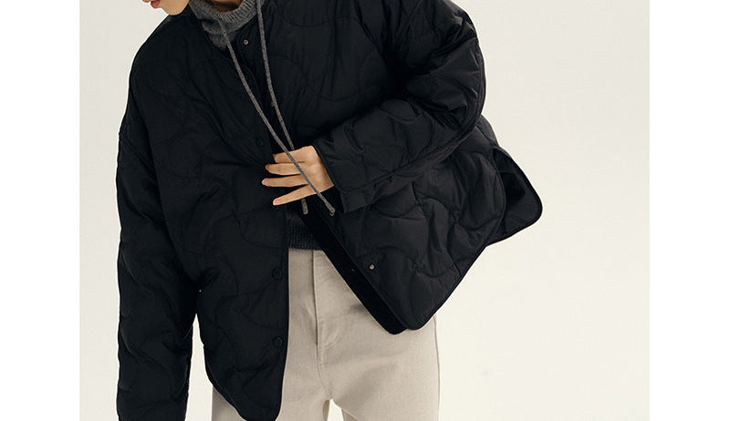 Damen Wendejacke mit hohem Kragen Drune