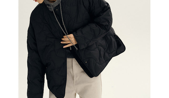 Damen Wendejacke mit hohem Kragen Drune