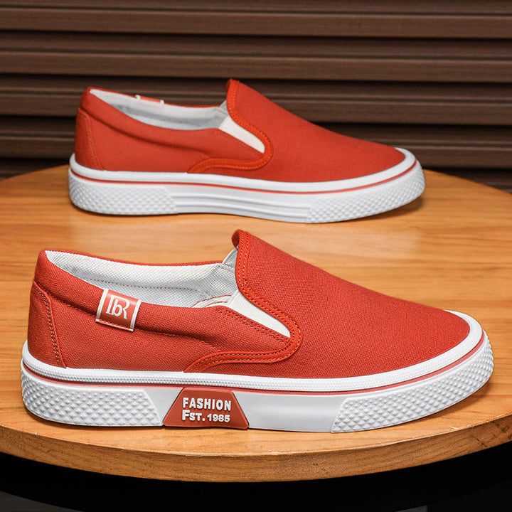 Damen bequeme Slip-On Sneakers aus atmungsaktivem Material Drune