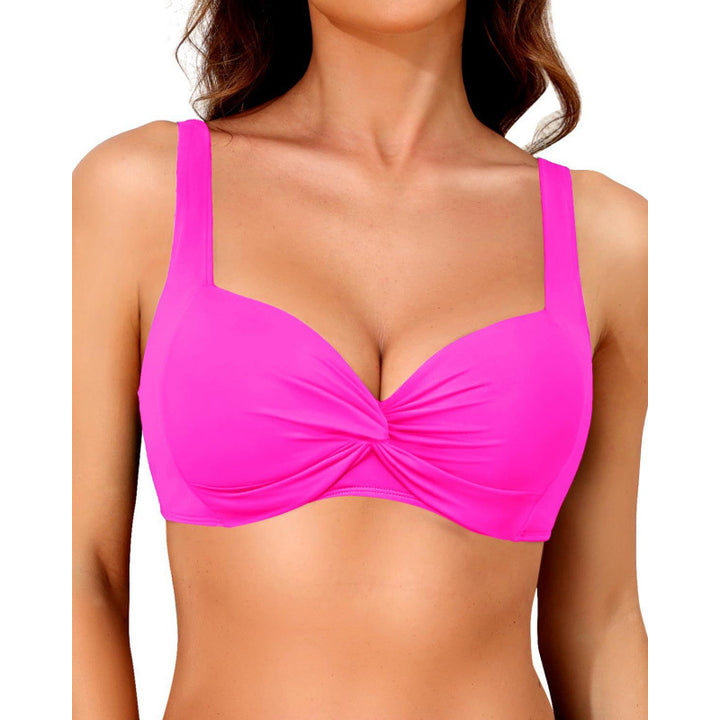Damen Sportliches Bikinioberteil mit Twisted-Design Drune