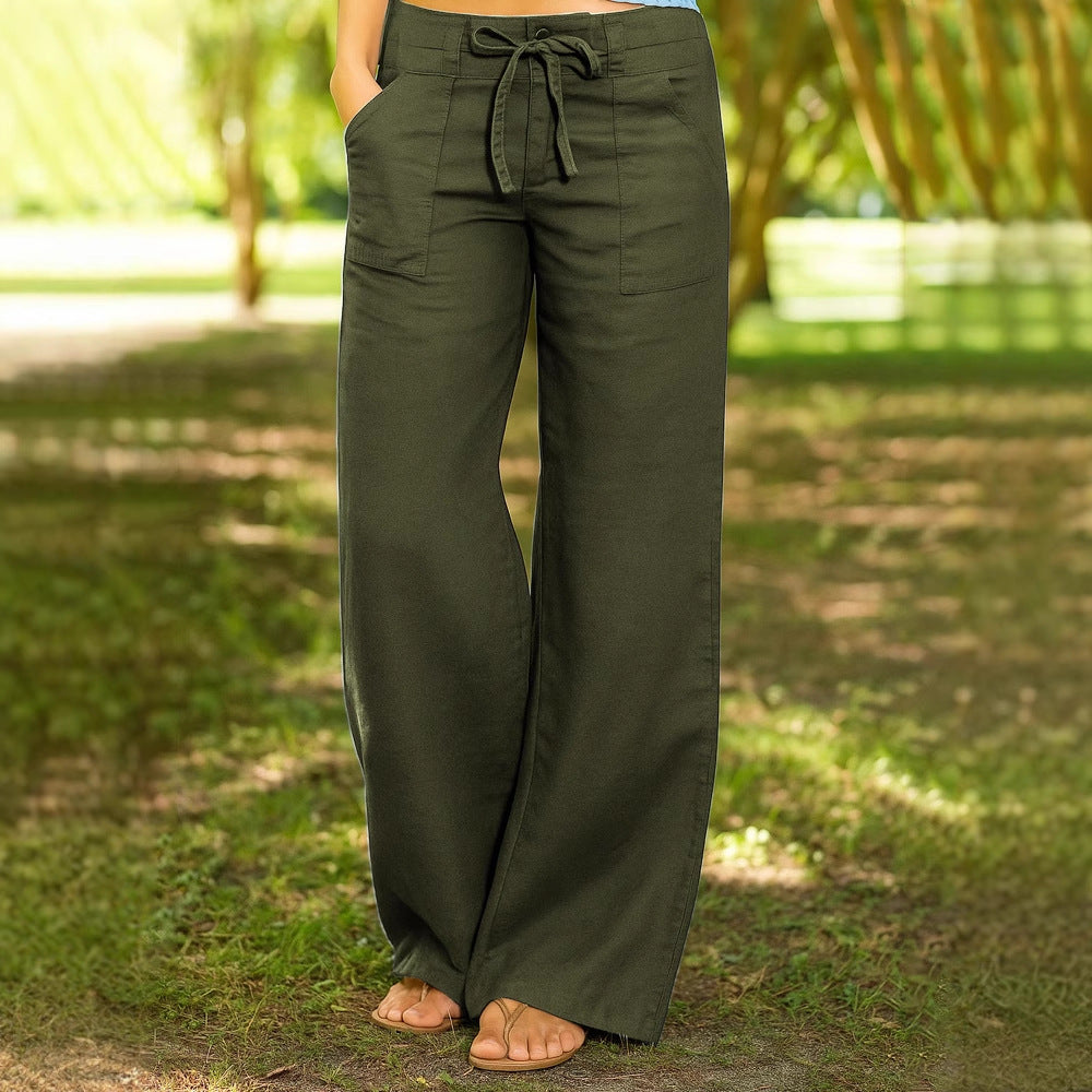 Damen Bequeme Sommerhose Drune