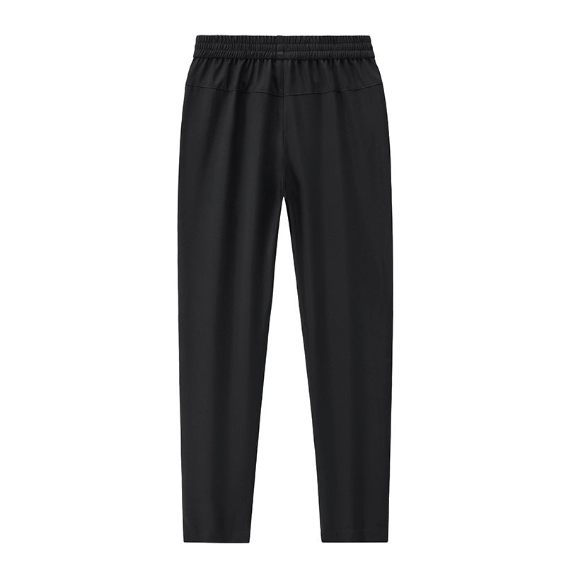 Herren Sportive tapered Jogginghose mit elastischem Bund, Reißverschlusstaschen und atmungsaktivem Funktionsmaterial Drune