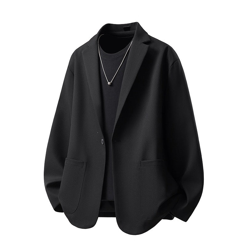Herren Oversize-Sakko-Jacke mit legerer Overshirt-Silhouette Drune