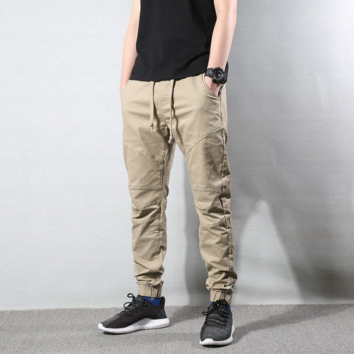 Herren Bequeme Cargo-Hose mit elastischem Bund Drune