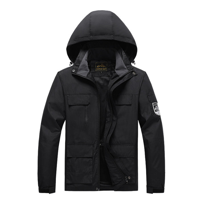 Herren robuster Outdoor-Fieldparka Drune