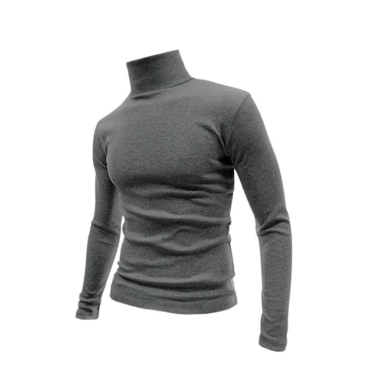 Herren stylischer Rollkragenpullover aus weichem, elastischem Material Drune