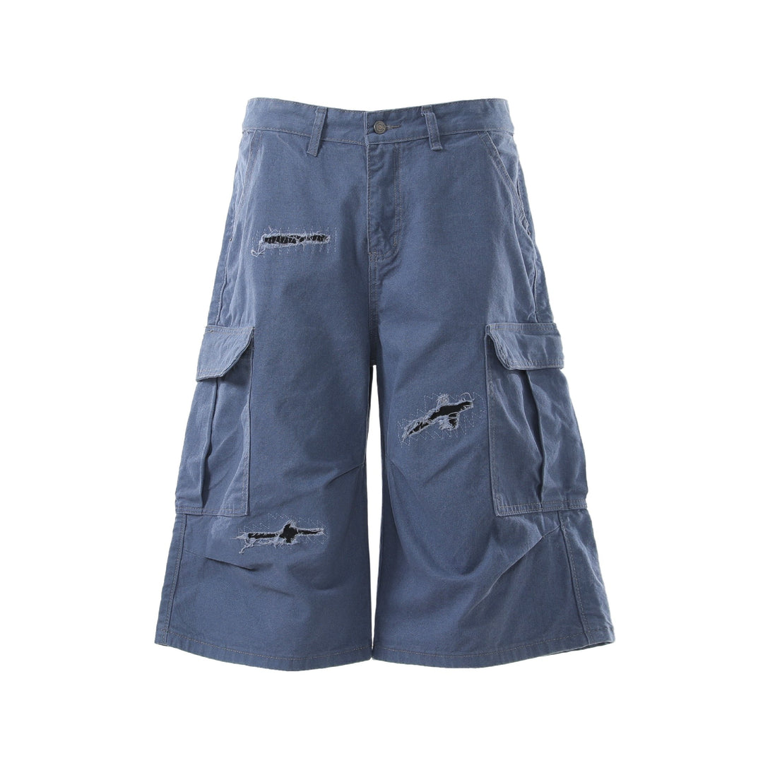 Herren Modische Cargo-Shorts mit weitem Schnitt und praktischen Taschen Drune