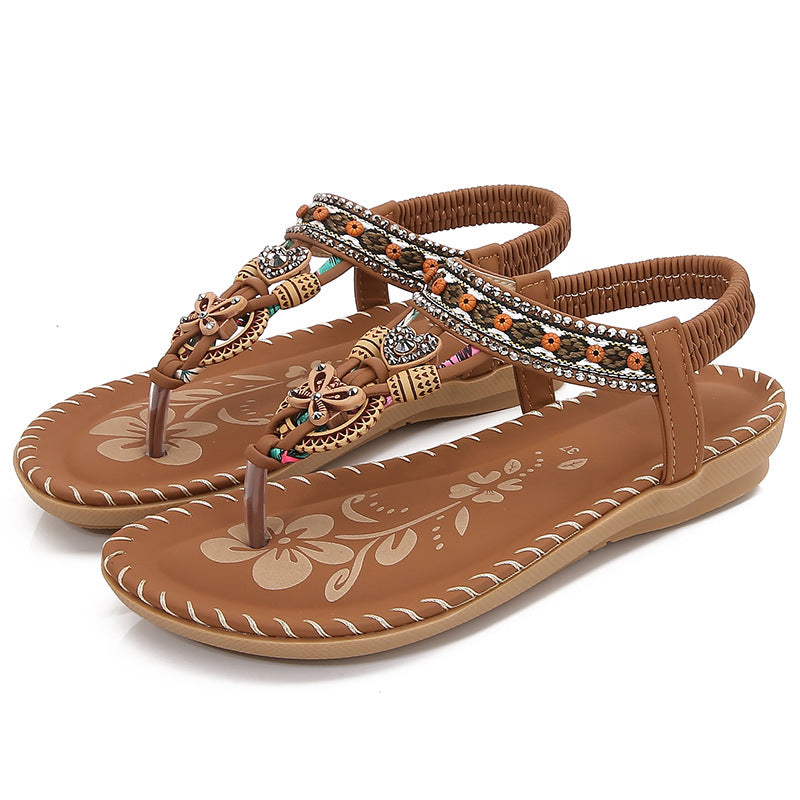 Damen Elegante Riemensandalen mit kunstvollen Details Drune