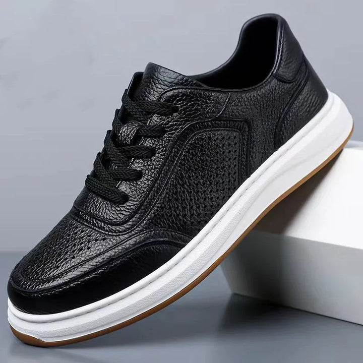 Herren Elegante und bequeme Leder Sneakers Drune