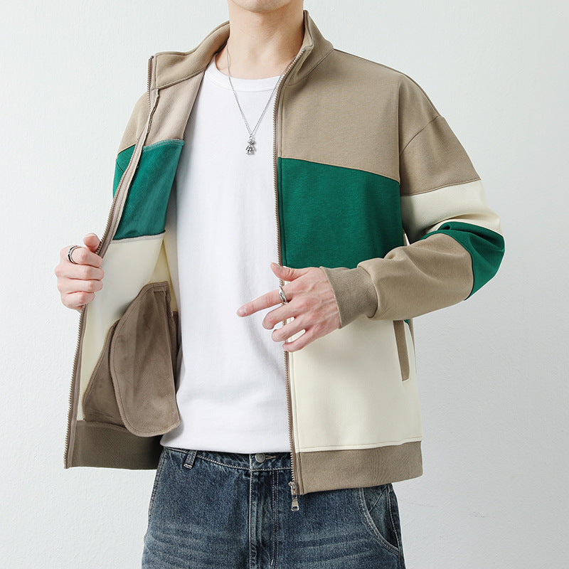 Herren zeitgemäße Sportjacke Drune