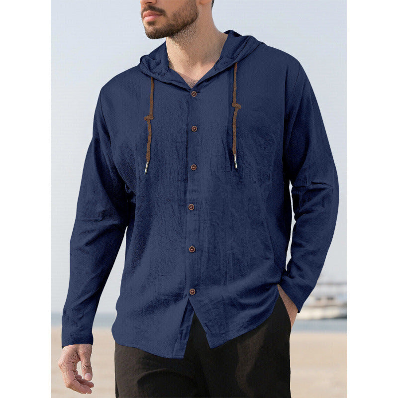 Herren Leichte Kapuzenshirt Drune