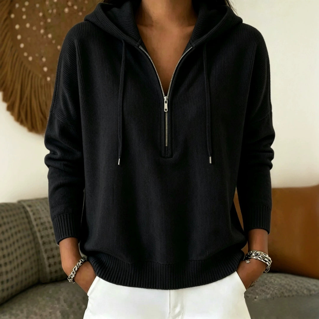 Damen Bequemer Kapuzenpullover Drune