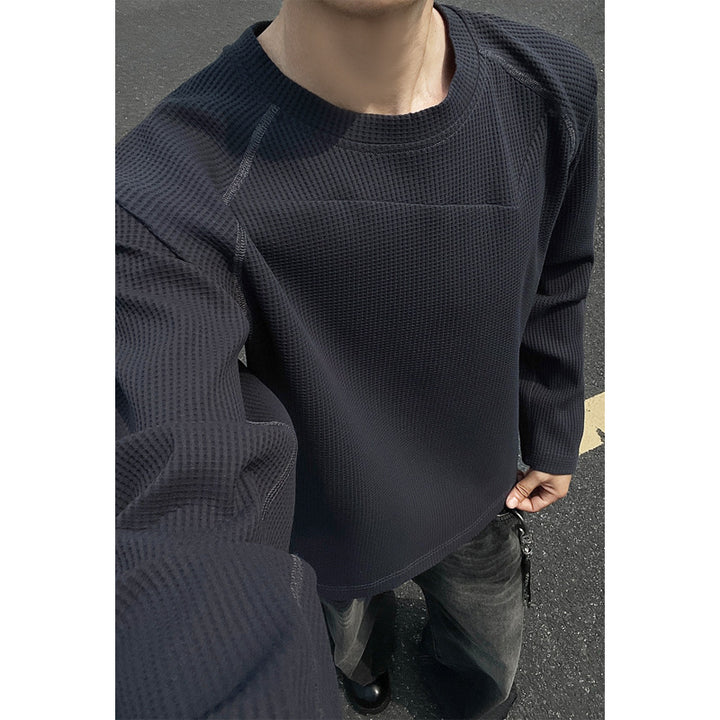 Herren Modischer Sweatshirt mit strukturiertem Design Drune