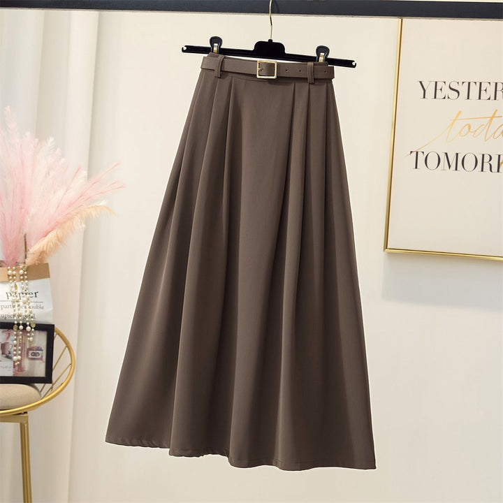 Damen Maxirock mit eleganter Taillenschnalle Drune