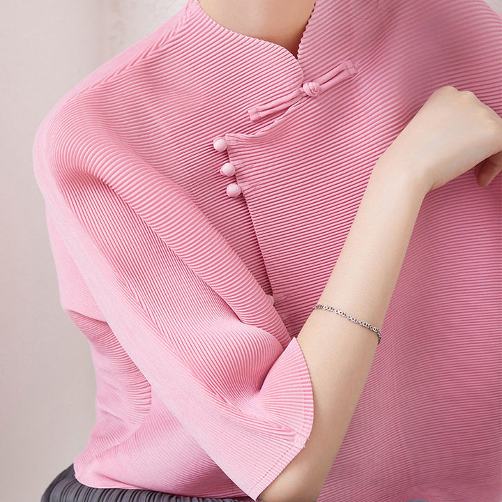 Damen Stylische Tunika mit asymmetrischem Schnitt Drune