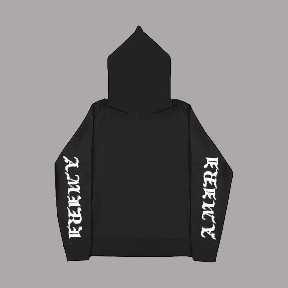 Damen Zip-Hoodie mit einzigartigem Grafikdruck und lässigem Schnitt Drune