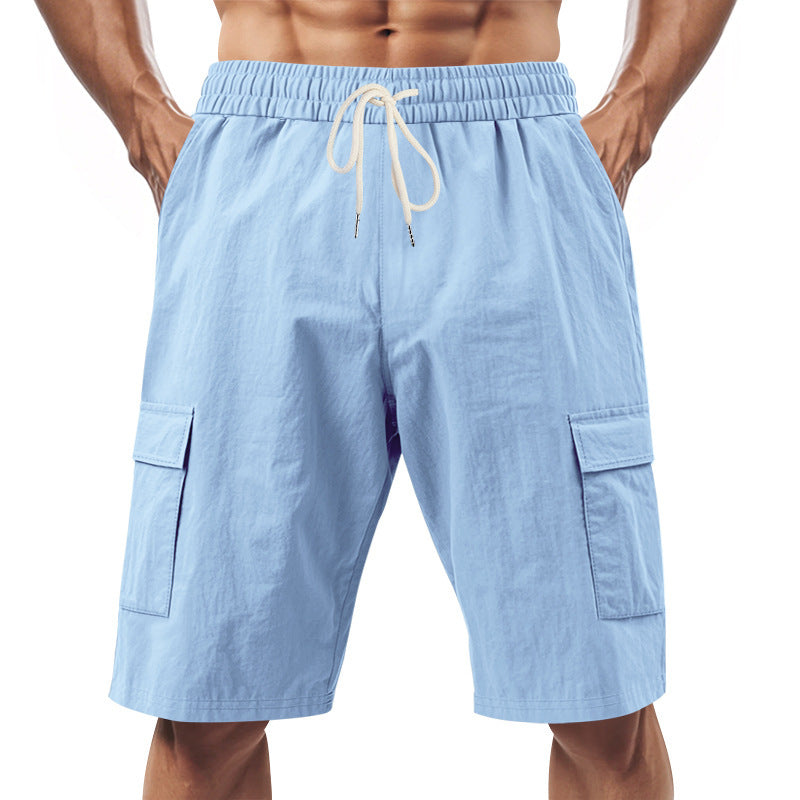 Herren Cargo-Shorts mit elastischem Bund und praktischen Seitentaschen Drune