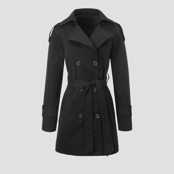 Damen Klassischer Trenchcoat Drune