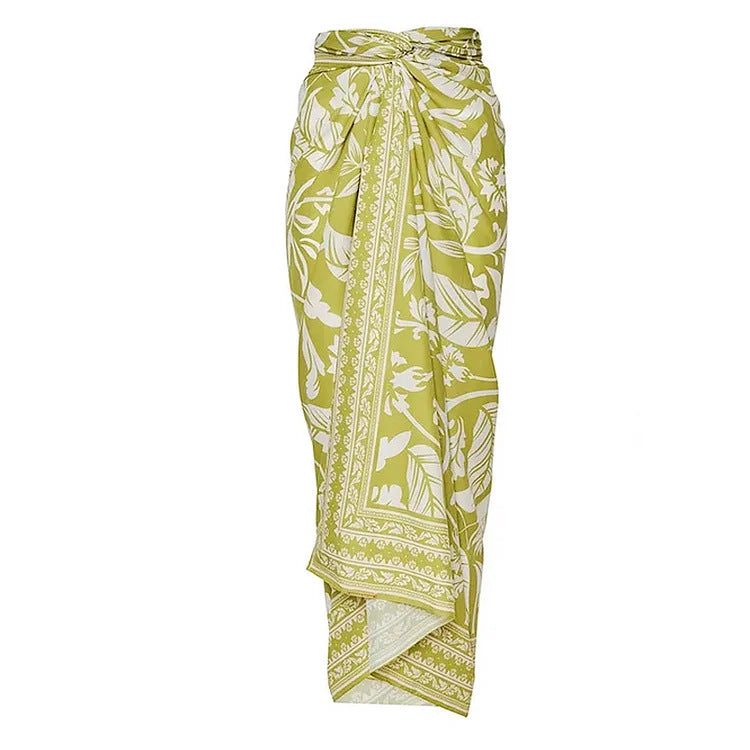 Damen Einteiler Badeanzug mit asymmetrischem Wickeldesign und aufregendem Cut-Out Drune