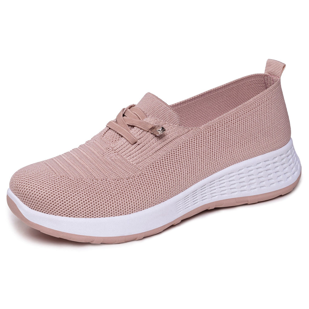 Damen Atmungsaktive Slip-On Sneakers mit dämpfender Sohle Drune