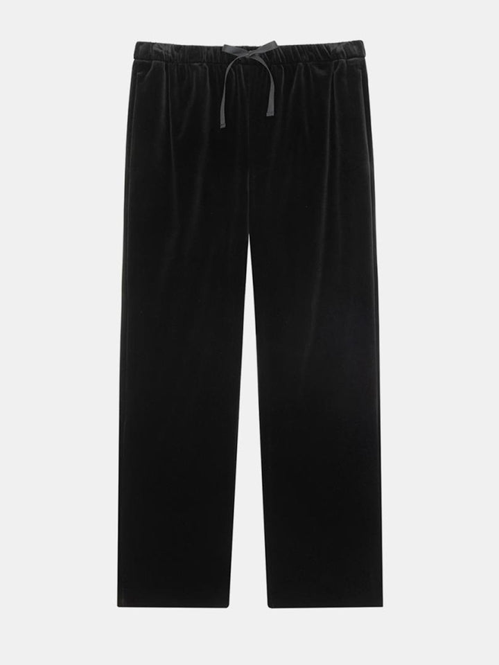 Damen Luxe Velours Loungehosen Drune
