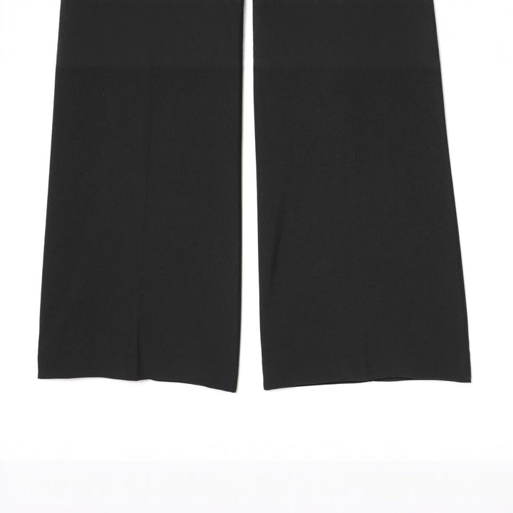 Damen nan hochtaillierte Wide-Leg Anzughose mit Bügelfalte und geradem Bein Drune