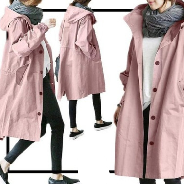 Drune | Regenjacke - Mit Knopfverschluss Vorne