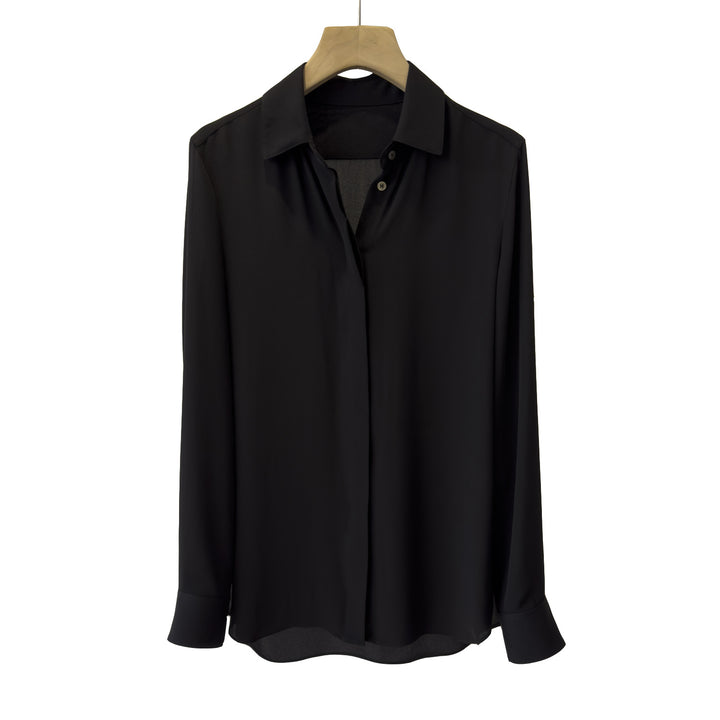 Damen Elegante Leichte Stoff Drune