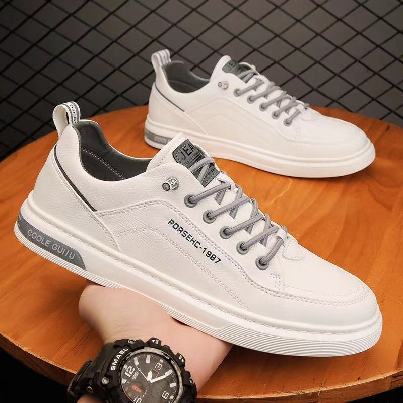 Damen Modische Sneakers aus hochwertigem Leder mit komfortabler Dämpfung Drune