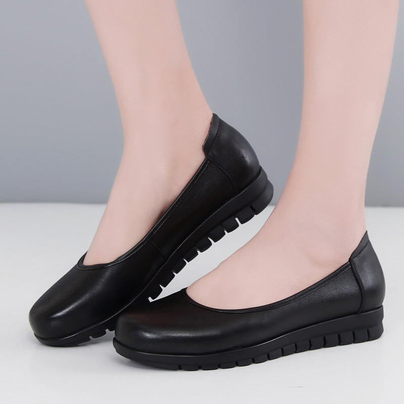 Damen Bequeme Ballerinas mit flexiblem Fußbett und rutschfester Sohle Drune