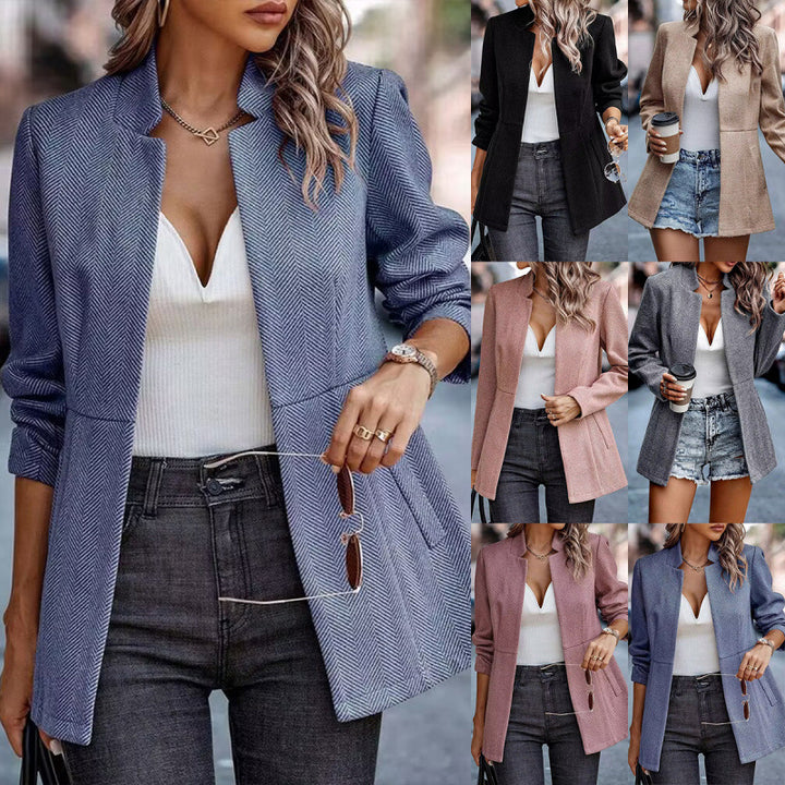 Damen Blazer im eleganten Herringbone-Design Drune