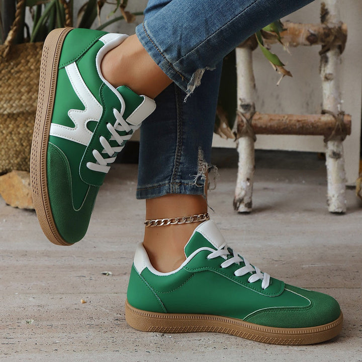 Damen Sneakers im sportlichen Retro-Look mit komfortabler Dämpfung Drune